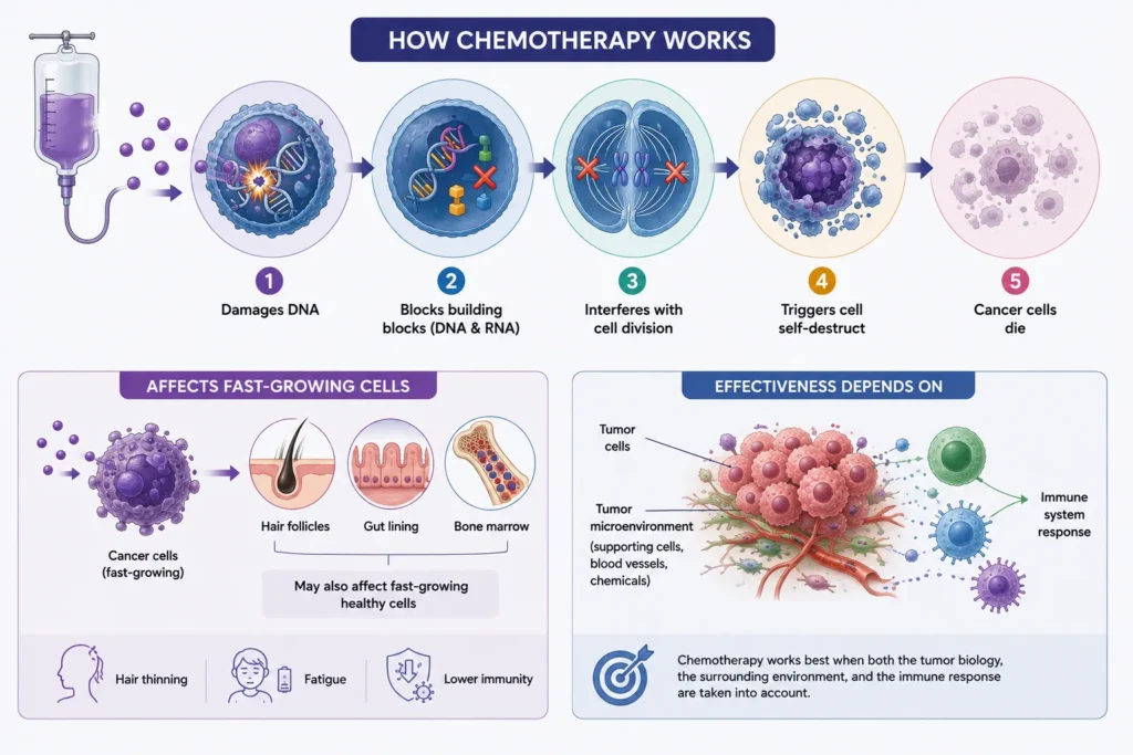 how chemotherapy works