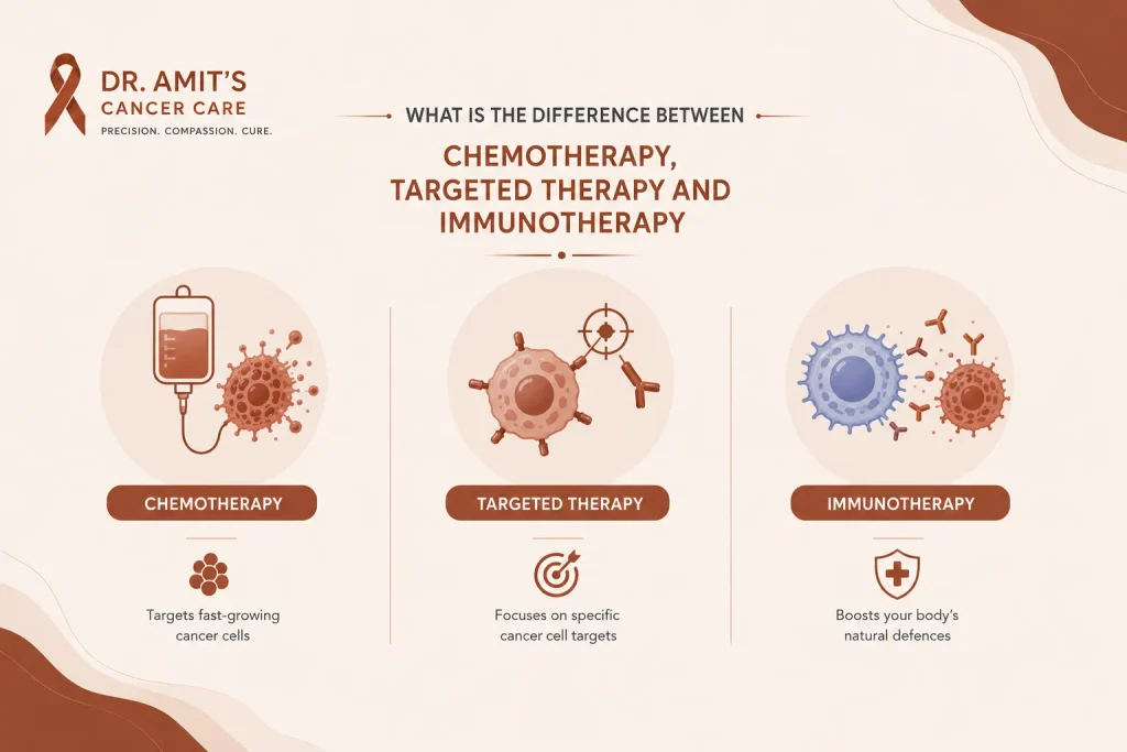 What is the Difference Between Chemotherapy, Targeted Therapy and Immunotherapy?