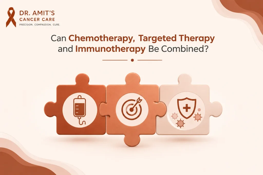 chemotherapy, targeted therapy and immunotherapy
